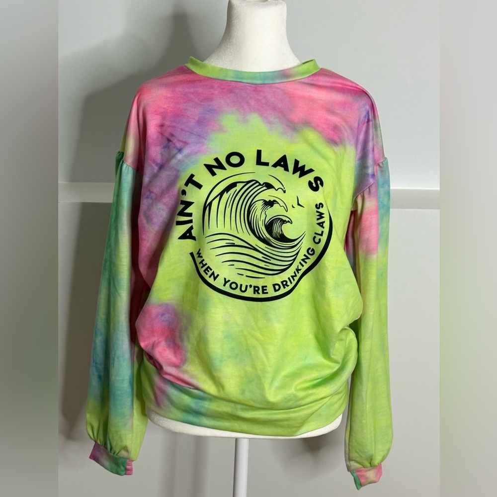 White Claw Tie-Dye Long Sleeve